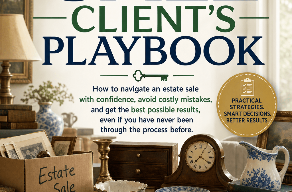 What to do when you need to have an estate sale. Estate Sale Client's Playbook - A Golden Estate Sale